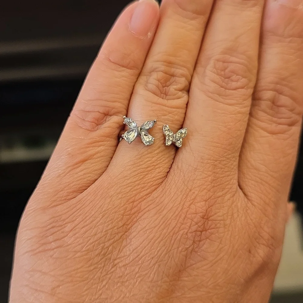 Butterfly Adjustable Ring